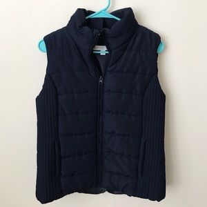 Navy Blue Puffer Vest